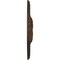 Ekena Millwork Richmond Ceiling Medallion (Fits Canopies up to 2 5/8"), Hand-Painted Rust, 18"OD x 1 3/8"P CM18RIRUS - alternate 3